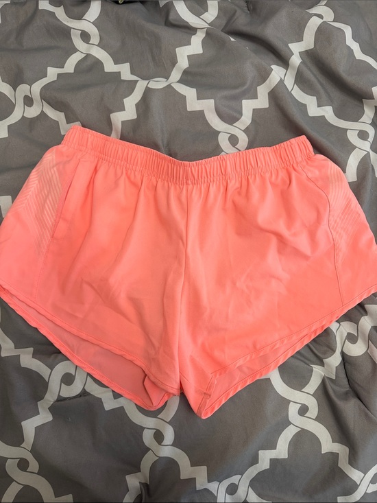 oiselle Pants - Women’s Oiselle Coral Pink Lightweight Running Athletic Shorts Size 6